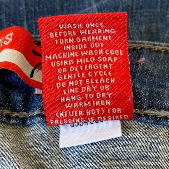 Zane Di Jeans Sz 7 or Adult size 2. Patched Denim. - Picture 8 of 8